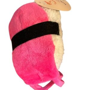 Spot Fashion Cosmo Furbabies Tuna Sushi Plush Crinkle Squeak Fleece Dog Toy 6"